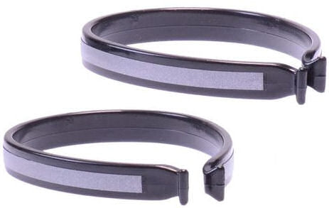 Load image into Gallery viewer, Simson Broekklemmen kunststof reflectie per set op kaart
