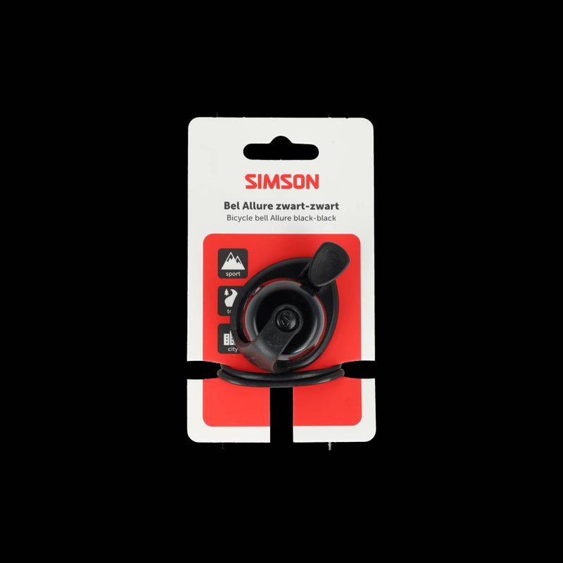 Load image into Gallery viewer, Simson bel allure zwart-zwart

