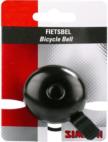 Simson bicycle bell Race black elastic attachment on card