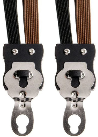 carrier strap extra strong black/brown
