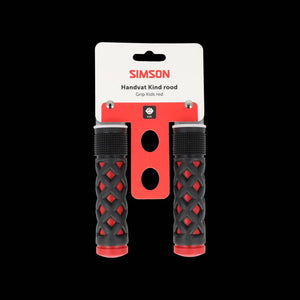 Simson handvatten kinder rood-zwart