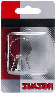 Simson rembandage rond 22mm rvs per stuk op kaart