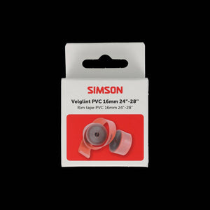 Simson velglint 24i -28i 16mm breed pvc