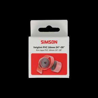 Simson velglint 24i -28i 16mm breed pvc