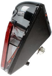 Simson fender taillight LED incl. batteries on card
