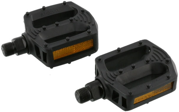 Load image into Gallery viewer, pedalen set Basic 9 16 inch zwart
