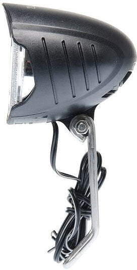 Load image into Gallery viewer, koplamp Round naafdynamo 7 lux led zwart
