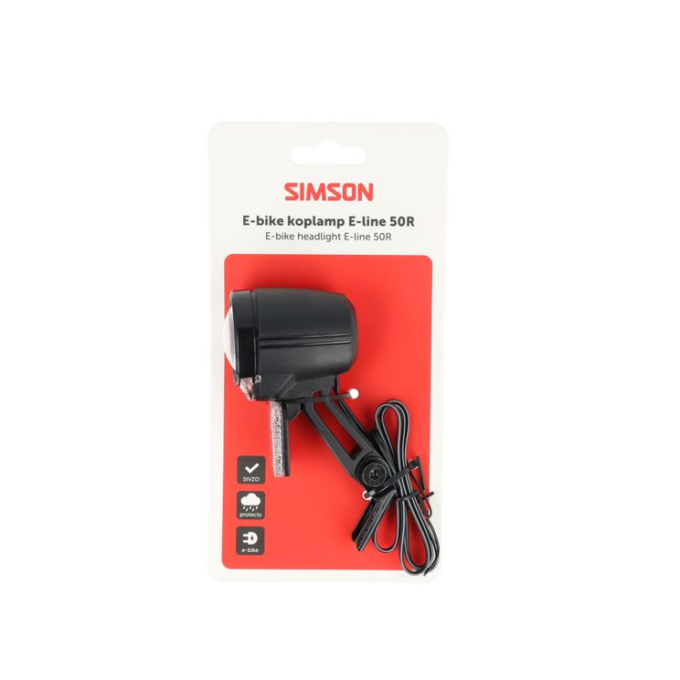 Load image into Gallery viewer, Simson koplamp aurora e-line 50r
