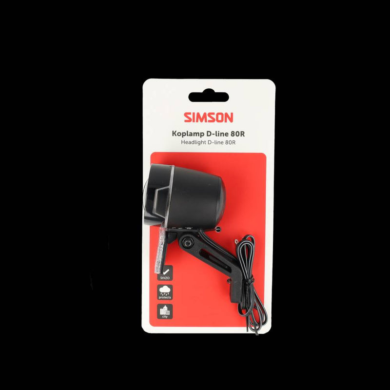 Load image into Gallery viewer, Simson koplamp aurora d-line 80r
