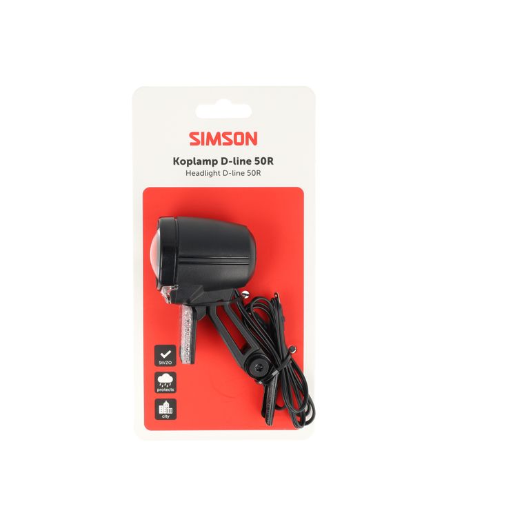 Load image into Gallery viewer, Simson koplamp aurora d-line 50r
