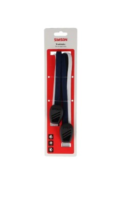 Load image into Gallery viewer, Simson triobinder 60cm - zwart blauw wit
