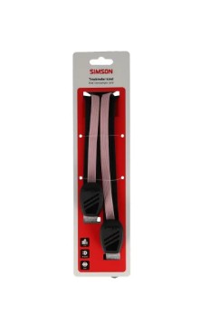 Load image into Gallery viewer, Simson triobinder 24i meisje - zwart rose
