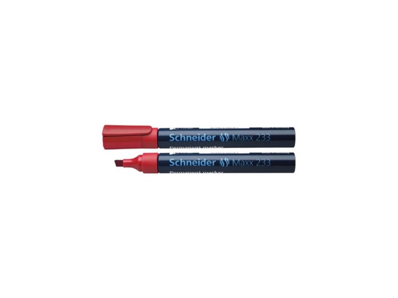 Load image into Gallery viewer, Schneider marker permanent 233 beitel rood 10st
