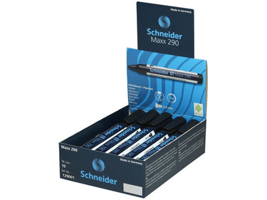 Schneider whiteboardmarker 290 zwart 10st