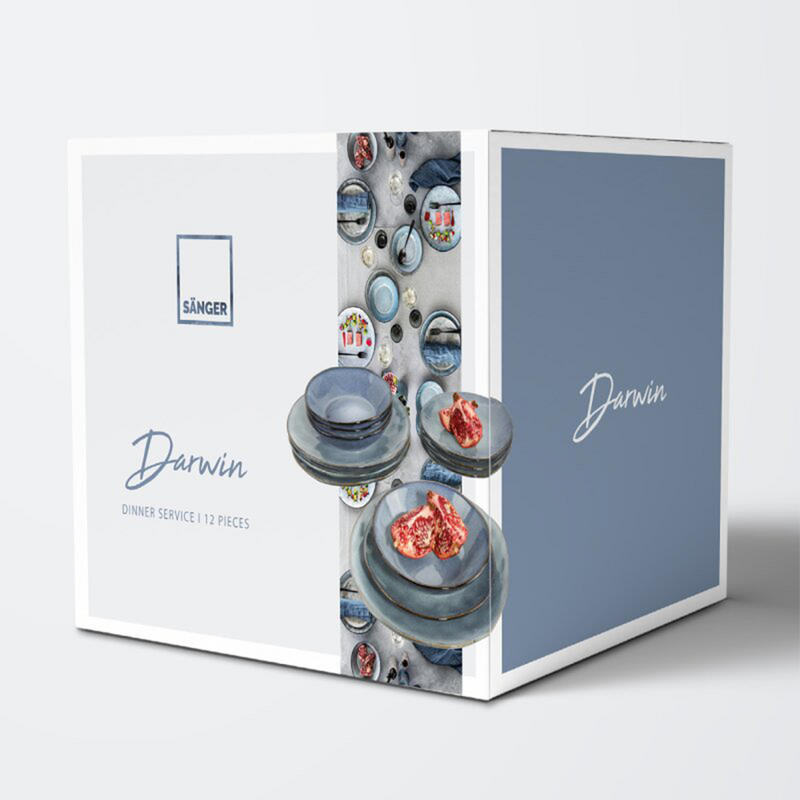 Load image into Gallery viewer, Sänger serviesset darwin 12-delig
