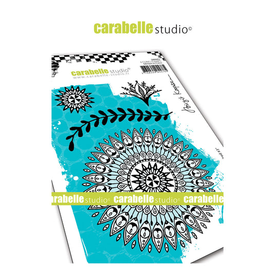 Carabelle studio • cling stamp a6 indian inspired