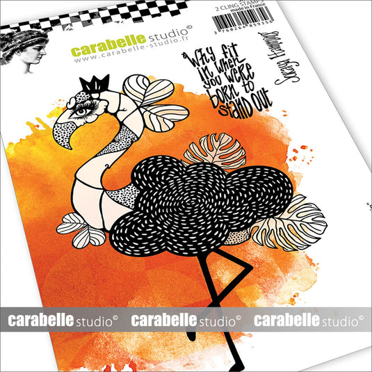 Carabelle studio • cling stamp a6 why fit in