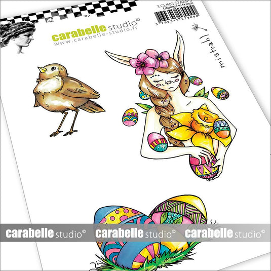 Carabelle studio • cling stamp a6 ostara by mistrahl