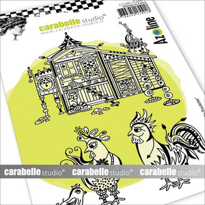 Carabelle studio • cling stempel la famille poulette by azoline