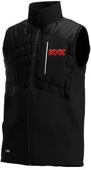 Safety jogger acdc bodywarmer | zwart rood | maat xl - wi1200xl0