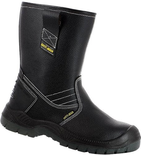Load image into Gallery viewer, Safety jogger winterbox | bestboot veiligheidslaars + sokken + handschoenen + muts | zwart | maat 45 - si9700450
