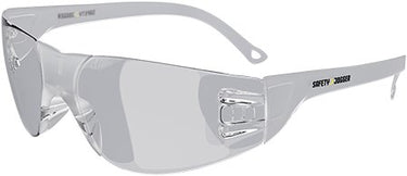 Safety jogger lichtgewicht en omsluitende veiligheidsbril | wit | universeel - sw7401uni
