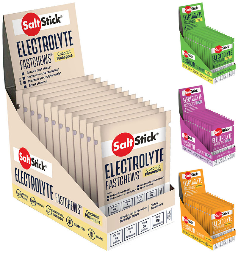 Load image into Gallery viewer, Saltstick fastchews electrolytes chewable tablets 12x16g

