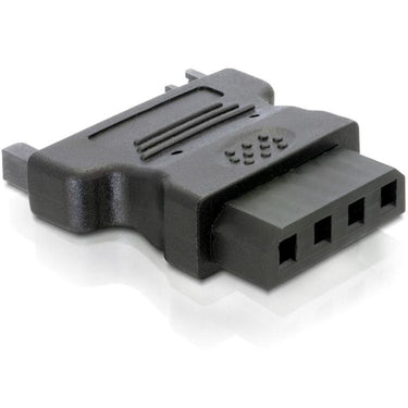 Delock adapter 15-pin sata > 4-pin ide (zwart, 82326)