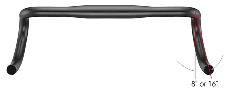 Load image into Gallery viewer, Satori stuur x-race aero ø31.8mm b=400mm - mat zwart
