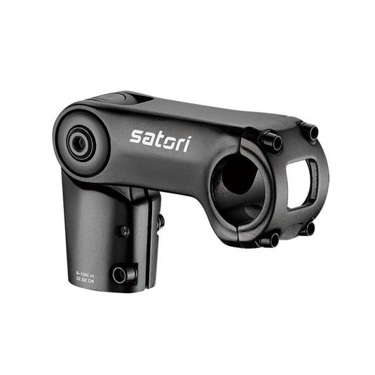 Satori stuurpen hatchback verstelb. ø31.8*90mm, mat-zwart