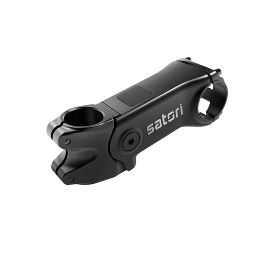 Satori stuurpen moderator ø31.8 95mm, 0°, m veer, mat-zwart