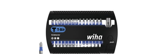 Wiha bitset xlselector t-bit 25 mm phillips, torx®, zeskant 32-delig 1 4 c6,3 - 41830 - 41830