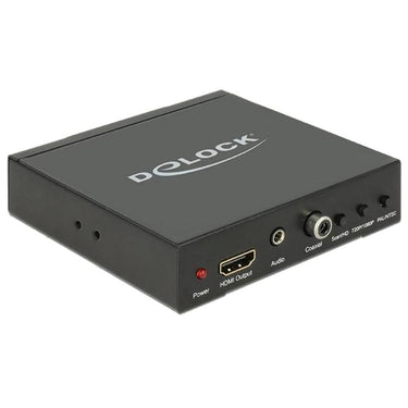 Delock converter scart hdmi > hdmi scaler (zwart)