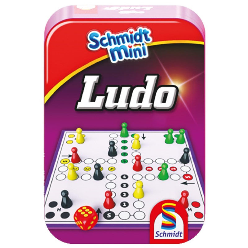Load image into Gallery viewer, 999games schmidt ludo spel in blik
