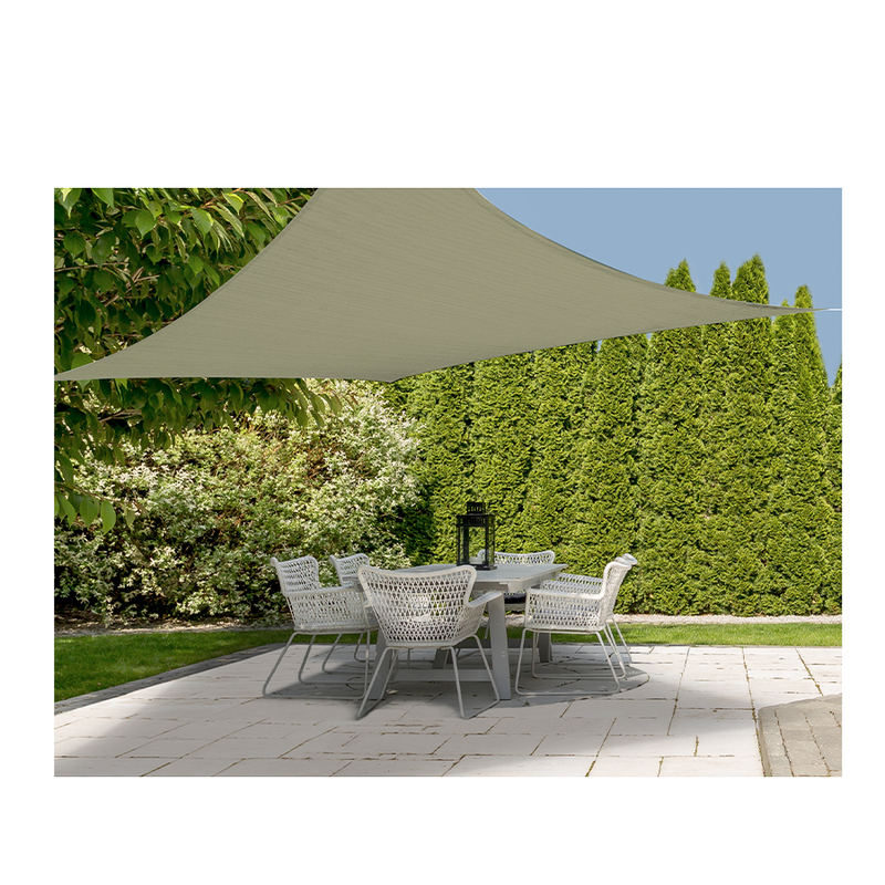Load image into Gallery viewer, Schaduwdoek 300x300cm vierkant khaki

