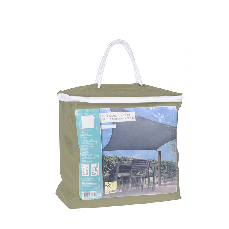 Load image into Gallery viewer, Schaduwdoek 300x300cm vierkant khaki

