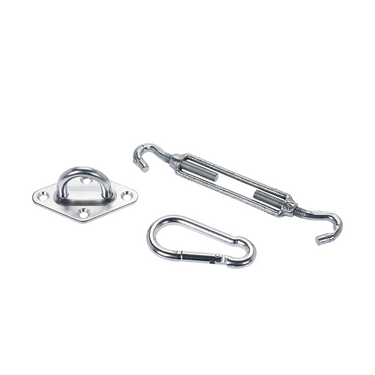 Ambiance schaduwdoek accessoires set