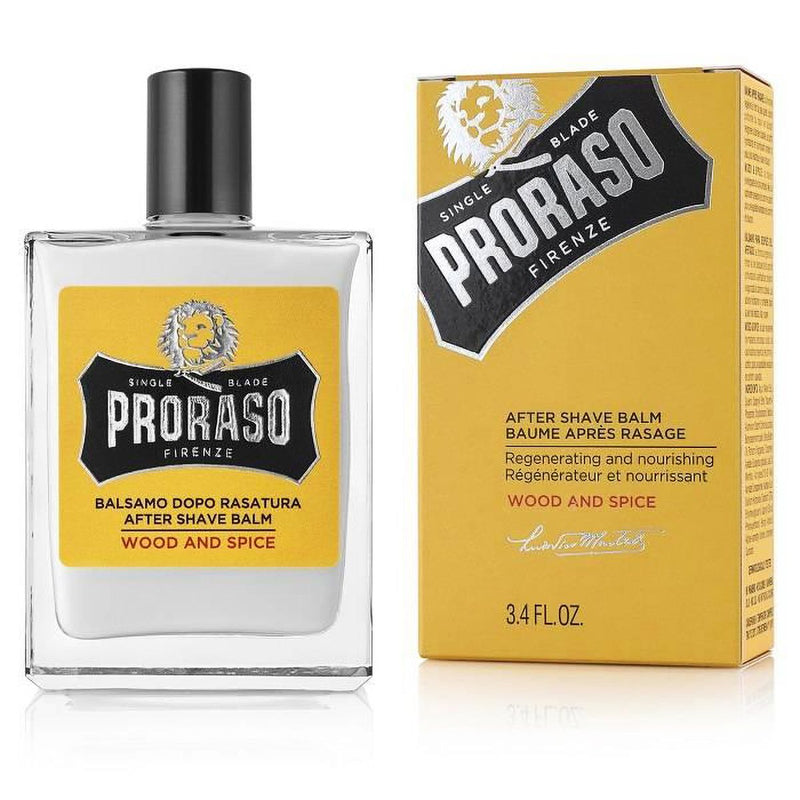 Load image into Gallery viewer, Proraso aftershave balm wood spice 100ml

