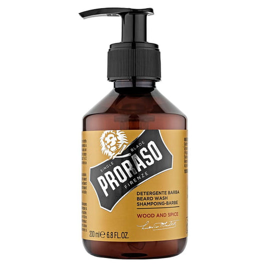 Proraso beard wash wood spice 200ml