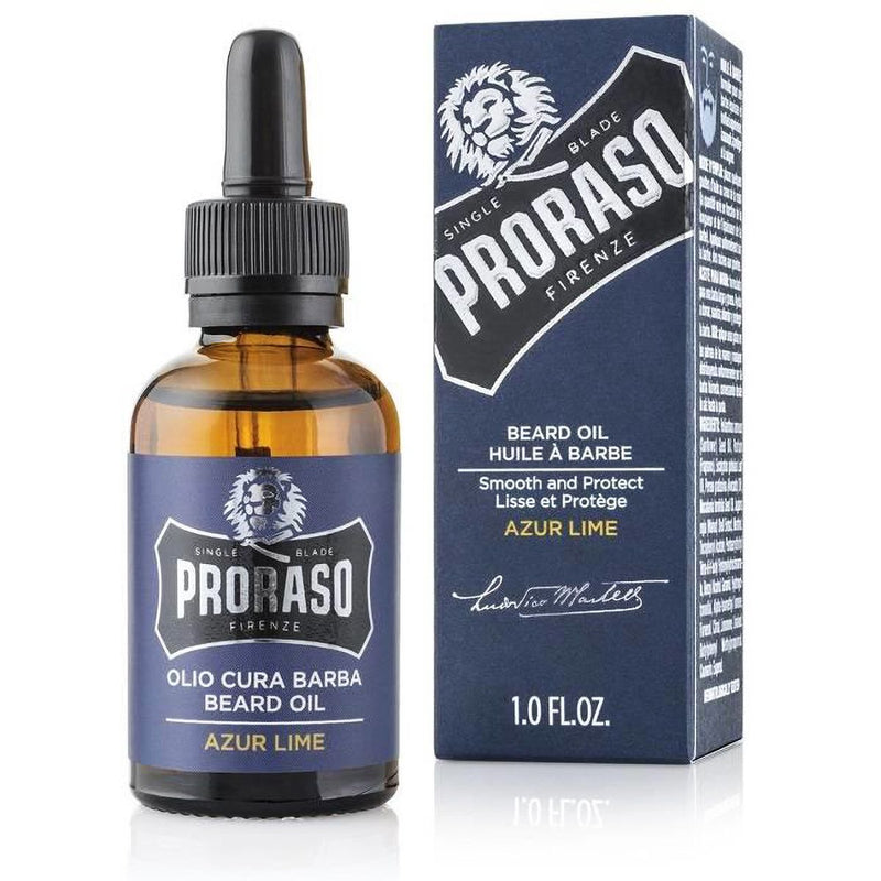 Load image into Gallery viewer, Proraso beard oil azur lime 30ml
