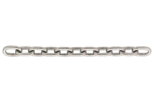 Ketting 3mm kortschalmig rvs316