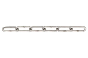 Ketting 6mm langschalmig rvs316