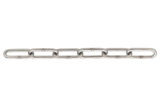 Ketting 6mm langschalmig rvs316