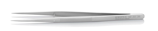 Knipex precisie pincet spits 155mm met geleidingspen