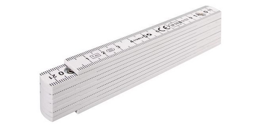 Abi stla duimstok, 1104 kunststof 1m - 01704