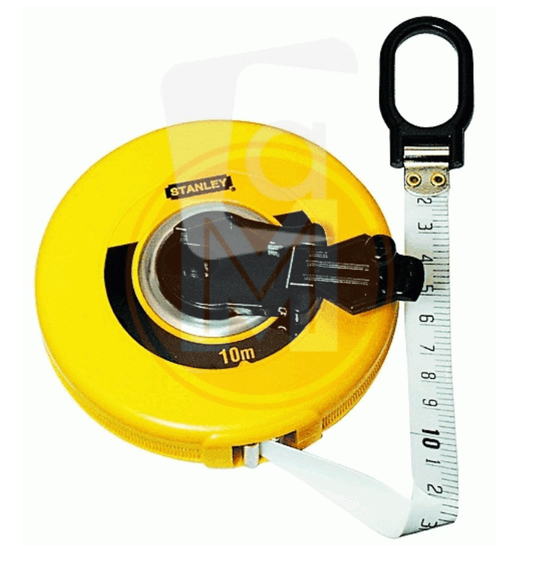 Stanley handgereedschap landmeter fiberglas gesloten kast | 10m - 12,7mm - 0-34-295