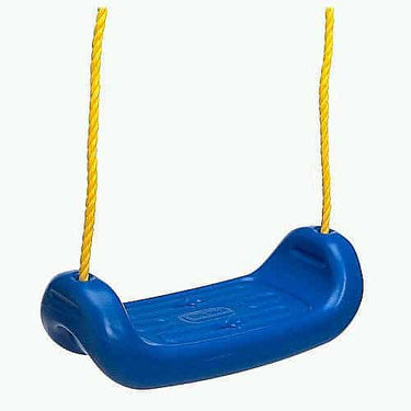 Little tikes schommel blauw