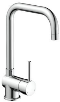 Load image into Gallery viewer, Schütte schutte - york mengkraan keuken met l-uitloop, chroom - 79616
