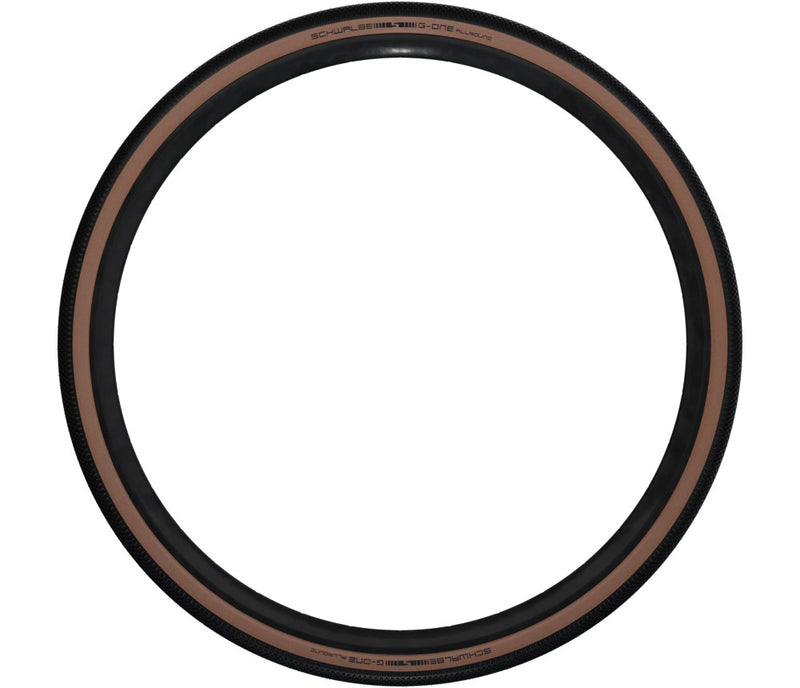Load image into Gallery viewer, Vouwband Schwalbe G-One Allround RaceGuard 28 x 1.35 35-622 mm - bronze sidewall

