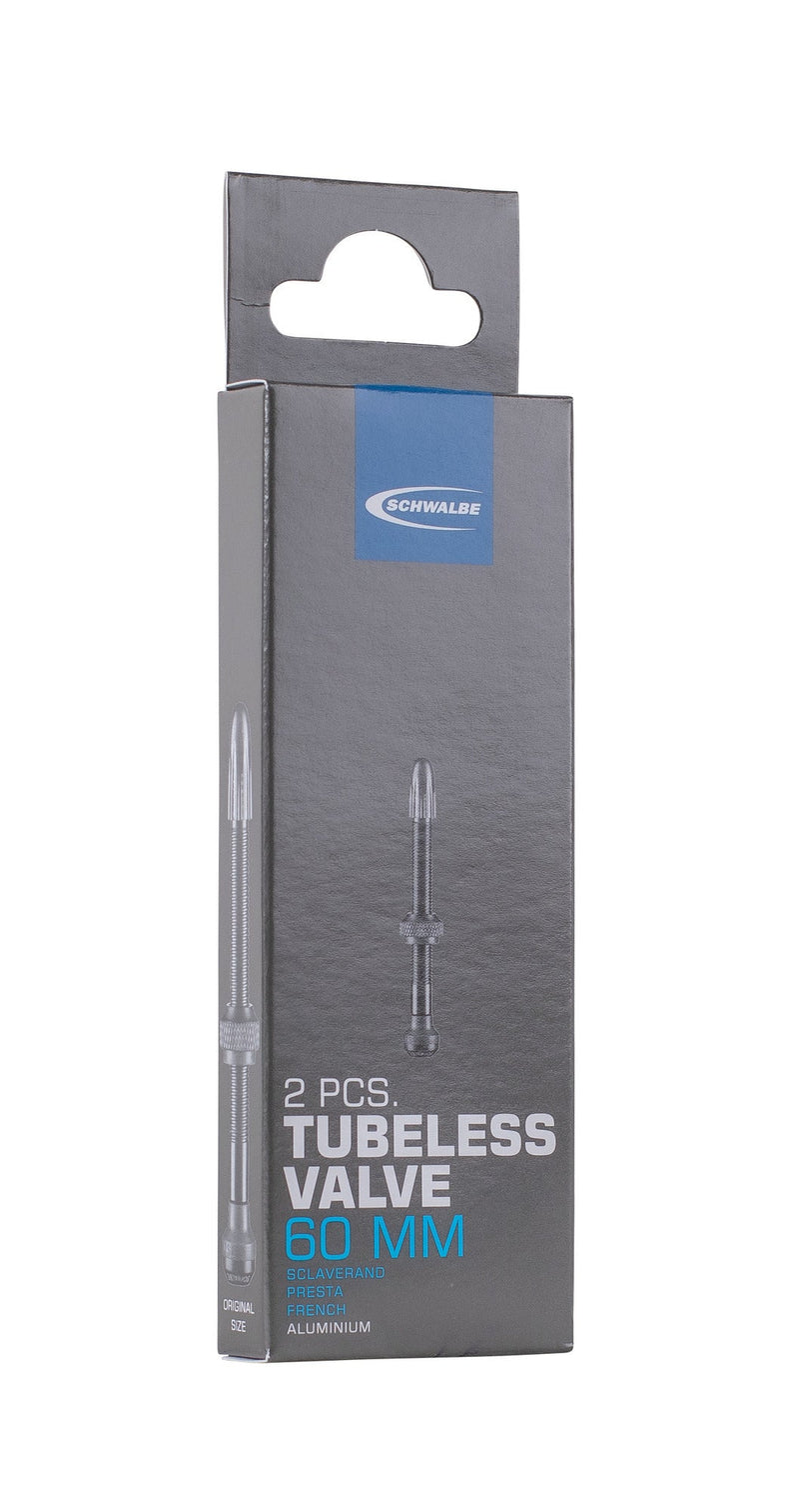 Load image into Gallery viewer, Tubeless ventiel Schwalbe 60mm (2 stuks)
